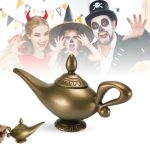 3 PCS Arabian Magic Lamp Kunststoff Halloween Kostüm Requisiten Rollenspiel Requisiten – Bild 7