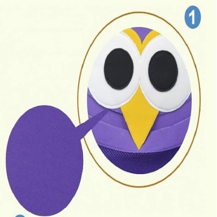 Baby-Badewannen-Aufbewahrungstasche, Cartoon-Aufbewahrungstasche, wasserdichte Badezimmer-Netztasche – Bild 3