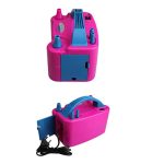 Tragbare Ballon Doppelloch Luftpumpe Elektrische Pumpe National Standard – Bild 4