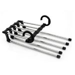 Multifunktionaler 5-in-1-Teleskop-Klappschrank für magische Hosen, 5 in 1 Telescopic Rack