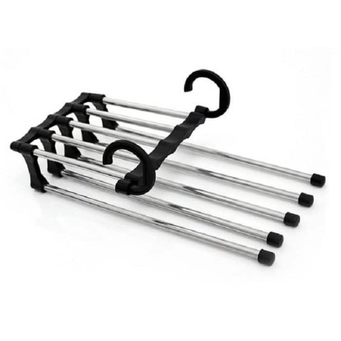 Multifunktionaler 5-in-1-Teleskop-Klappschrank für magische Hosen, 5 in 1 Telescopic Rack – Bild 2