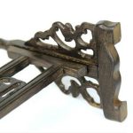 Hölzerner chinesischer Bürstenstift-hängender Wasserhahn-Bürstenhalter 6 hängende 12-Stift-Kalligraphiezubehör – Bild 4