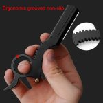 Vintage-Daumenrasierer aus Edelstahl – Bild 6