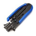 548A Koaxialkabel TV-Kabel F Kopf RG59 / 6/11 Crimpzange – Bild 2