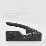 Multifunktionale Sieben-Typ-Durchgangsloch-Kristallkopf 6P8P-Drahtentfernungs-Netzwerkwerkzeug Extrusions-Crimp-Draht-Netzwerkkabelzange – Bild 3