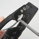 Multifunktionale Sieben-Typ-Durchgangsloch-Kristallkopf 6P8P-Drahtentfernungs-Netzwerkwerkzeug Extrusions-Crimp-Draht-Netzwerkkabelzange – Bild 7