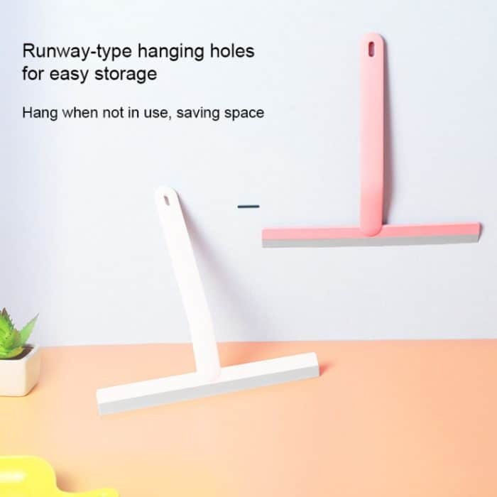 5 Stück Wischer-Artefakt, Büro, Zuhause, Badezimmer, Boden, weicher Kunststoff, Glaswischer, Reinigungswerkzeug, 5 PCS Moonlight White, 5 PCS Phosphor, 5 PCS Midnight Green, Violet Blue – Bild 4