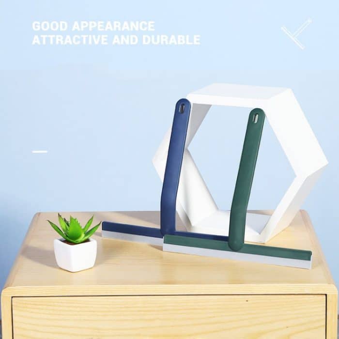 5 Stück Wischer-Artefakt, Büro, Zuhause, Badezimmer, Boden, weicher Kunststoff, Glaswischer, Reinigungswerkzeug, 5 PCS Moonlight White, 5 PCS Phosphor, 5 PCS Midnight Green, Violet Blue – Bild 6