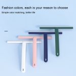 5 Stück Wischer-Artefakt, Büro, Zuhause, Badezimmer, Boden, weicher Kunststoff, Glaswischer, Reinigungswerkzeug, 5 PCS Moonlight White, 5 PCS Phosphor, 5 PCS Midnight Green, Violet Blue – Bild 7
