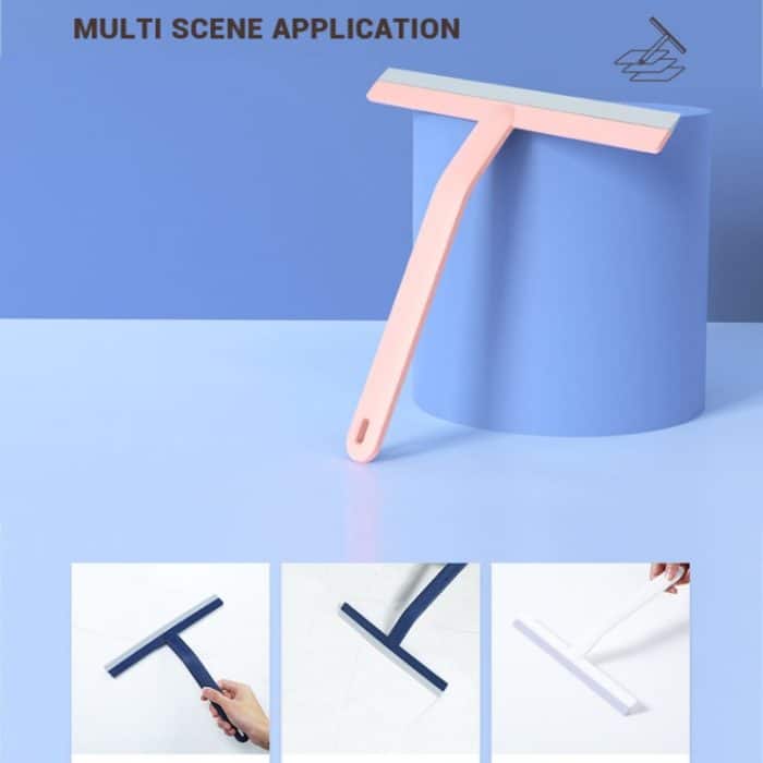 5 Stück Wischer-Artefakt, Büro, Zuhause, Badezimmer, Boden, weicher Kunststoff, Glaswischer, Reinigungswerkzeug, 5 PCS Moonlight White, 5 PCS Phosphor, 5 PCS Midnight Green, Violet Blue – Bild 8