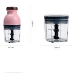 Tragbarer Mischbecher, elektrischer Sojamilch-Entsafter, Multifunktions-Kochmaschine, Heim-Fleischwolf, Plastic Cup, Glass Cup – Bild 9