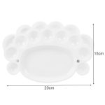 2 Stück 15 Grid Big Feet Farbpalette Pastic Color Painting Supplies – Bild 2