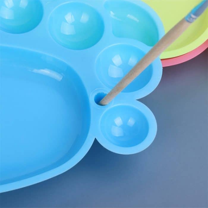 2 Stück 15 Grid Big Feet Farbpalette Pastic Color Painting Supplies – Bild 5