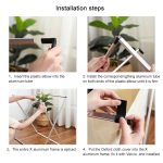 Faltkorb aus Stoff, wasserdicht, gepolstert, Oxford-Fach, Wäschekorb, 2 Grids Black and Beige, 2 Grids Grey and Beige, 3 Grids – Bild 5