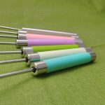 Halbautomatischer Eierrührer aus Edelstahl mit Rührpresse, 30 cm, Lieferung in zufälliger Farbe – Bild 6