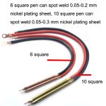 Start Treasure Version 12V Digitalanzeige DIY Batterie Punktschweißmaschine Stiftsteuerung, Start Treasure Version 6 Square Pen, Start Treasure Version 6 Square Pen With Case, Start Treasure Version 10 Square Pen... – Bild 3