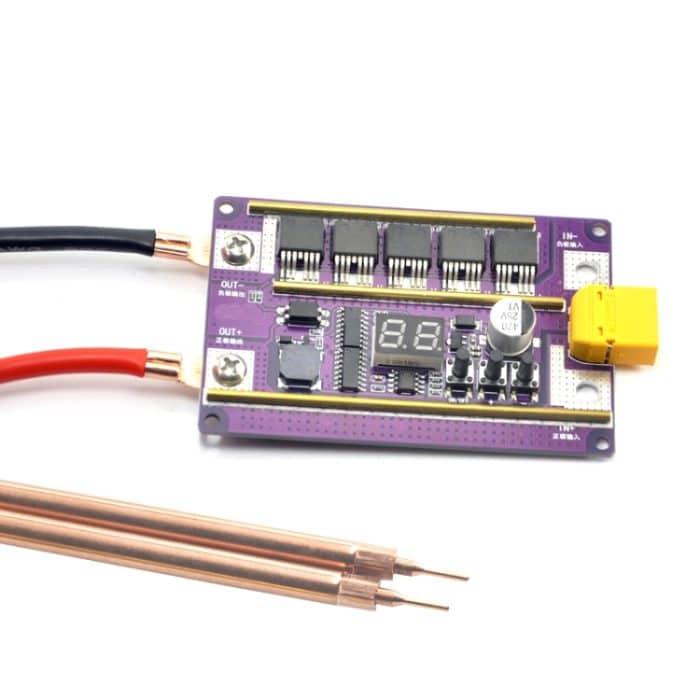 Modell Flugzeug Batterie Version 12V Digital Display DIY Batterie Punkt Schweißen Maschine Stift Steuerung, Model Airplane Battery Version 6 Square Pen, Model Airplane Battery Version 6 Square Pen With Case, Model Airplane Battery Version 10 Square Pen... – Bild 1