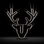 8 PCS / Set Rotwild-Kopf-Papierklammer geformt Büroklammer kreative Form Pin Lesezeichen – Bild 2