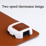 220 V Elektrische Heizplatte Schreibtisch Warme Tischset Decke Büro Maus Heizung Warme Computer Handwärmer Desktop Heizplatte, Green Small Size, Black Small Size, Brown Small Size, Green Big Size, Black Big Size, Brown Big Size, Pink Big Size... – Bild 7