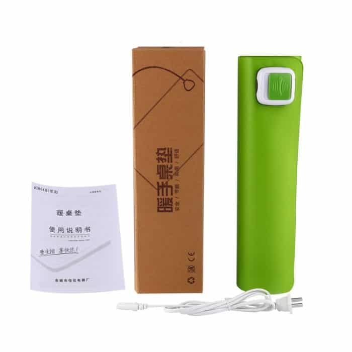 220 V Elektrische Heizplatte Schreibtisch Warme Tischset Decke Büro Maus Heizung Warme Computer Handwärmer Desktop Heizplatte, Green Small Size, Black Small Size, Brown Small Size, Green Big Size, Black Big Size, Brown Big Size, Pink Big Size... – Bild 10