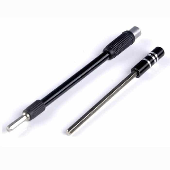 Sechskant-Antriebsbit zum Biegen von Universal-Schlauchpfostenschraubendrehern mit langer Stange, Black – Bild 1