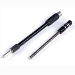 Sechskant-Antriebsbit zum Biegen von Universal-Schlauchpfostenschraubendrehern mit langer Stange, Black – Bild 2