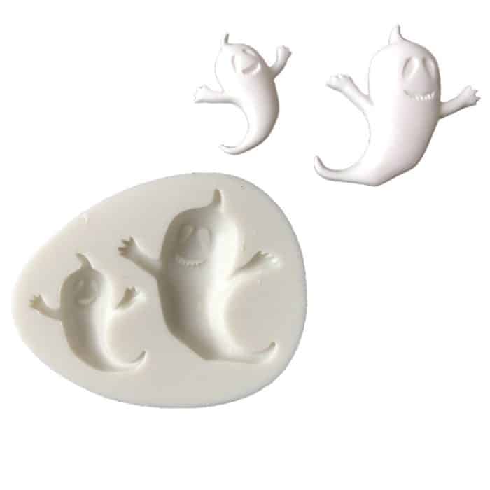 TBD04189015.jpg 5 PCS Halloween Serie Ghost Silikonform Fondant DIY Soft Clay Mould – Bild 1