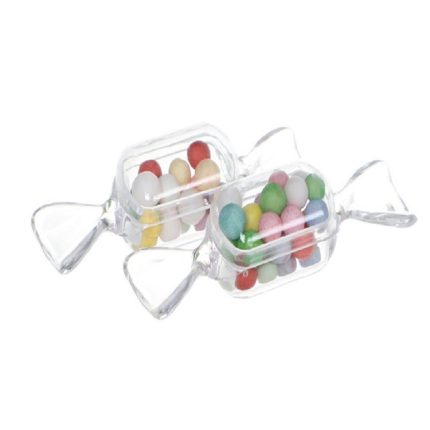 10 Teile/satz Transparente Kreative Candy Box Kleine Candy-förmige Mini Kunststoff Box