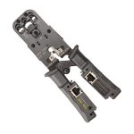 Multifunktionales 4P8P6P Dreifach-Testratschen-Netzwerkwerkzeug Quetsch-Crimpdraht-Netzwerkzange