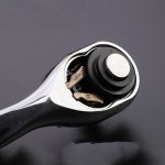 TUOSEN Schnellspann-Steckschlüssel, Ratschenschlüssel mit gebogenem Griff, S, M, L – Bild 4