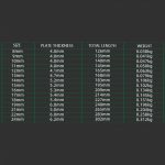 TUOSEN Manuelles Hardware-Werkzeug zum Öffnen von Pflaumenblüten-Schraubenschlüsselsatz mit doppeltem Verwendungszweck, 10 In 1, 12 In 1, 14 In 1, 15 In 1 – Bild 5