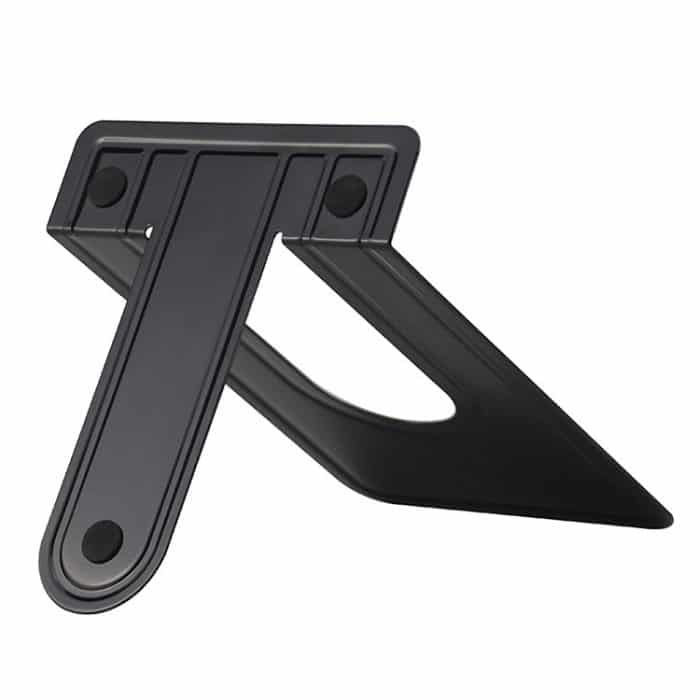 2 Stück einfache Metall-Buchstützen-Stützrahmen, rutschfester Buchständer, Desktop-Organizer – Bild 2