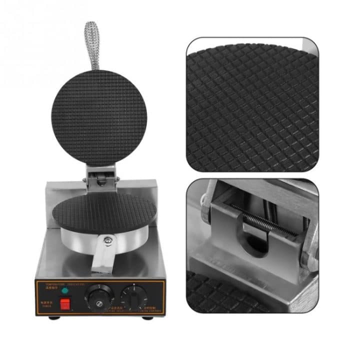 Elektrischer Waffeleisen-Eierrollen-Hersteller, DIY-Eistüte-Maschine, knusprige Omelette-Maschine, US Plug, UK Plug, EU Plug – Bild 6
