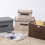 2-in-1-Würfel-Aufbewahrungsbox aus Baumwollstoff, Stickerei, Wäschekorb, Schrank, Vitrine, Halter, Spielzeug-Organizer – Bild 5
