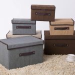 2-in-1-Würfel-Aufbewahrungsbox aus Baumwollstoff, Stickerei, Wäschekorb, Schrank, Vitrine, Halter, Spielzeug-Organizer – Bild 6