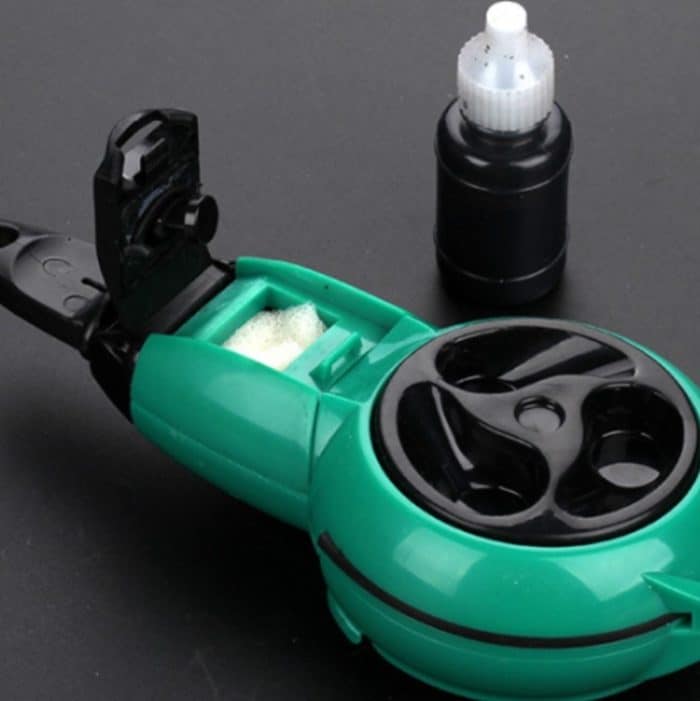 MingTai Mini Automatischer Tintenbrunnen Automatisches Fadenspulen-Federfadenziehgerät – Bild 3