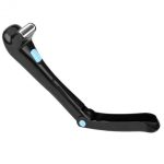 Faltbarer Elektrorasierer mit langem Griff auf der Rückseite – Bild 2