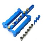 Holzbearbeitungs-Stanz-Locator Vertikaler Dreifachloch-Geradlochöffner-Dübel