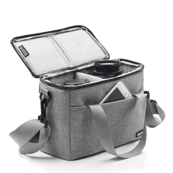 Baona BN-H001 Digitalkameratasche Lässige tragbare Kamera wasserdichte Tasche, BN-H001 S(Gray), BN-H001 S(Black), BN-H001 M(Gray), BN-H001 M(Black), BN-H001 L(Gray), BN-H001 L(Black) – Bild 3