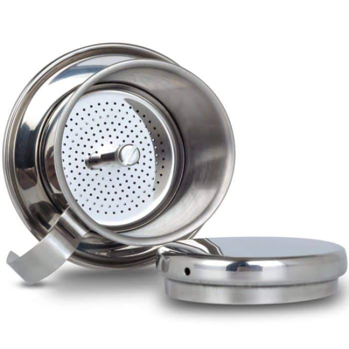 Filterfreier Papierkaffee-Filtertopf aus Edelstahl – Bild 4