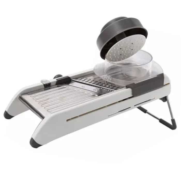 Multifunktionale Lange Edelstahl-Reibe Slicer Chopper Crusher – Bild 2