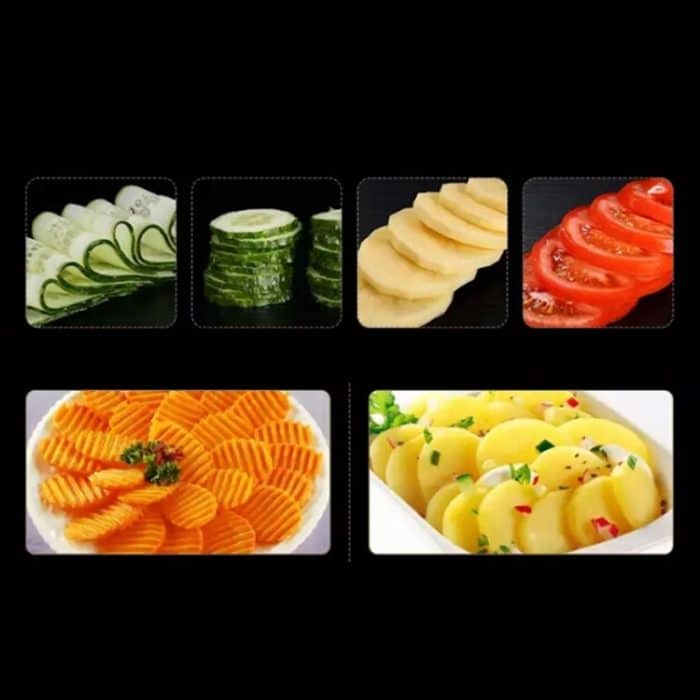 Multifunktionale Lange Edelstahl-Reibe Slicer Chopper Crusher – Bild 6