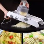 Multifunktionale Lange Edelstahl-Reibe Slicer Chopper Crusher – Bild 7