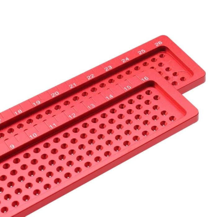 T-förmiges Lochmarkierungslineal für die Holzbearbeitung, T100, T160, T260 – Bild 4