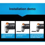 Mehrzweck-Schatzzubehör, Elektrowerkzeug-Zubehör, Multifunktionswerkzeug, Sägeblatt, Hartmetall-Sägeblatt, Large Semicircular, Semi-circular, Polishing Blade, Shaped, Finger – Bild 3