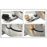 Holzbearbeitungsschieber, Schiebelineal, Holzbearbeitungs-Tischkreissägen-Messwerkzeug, Single Tenon, Aluminum Handle, Copper Handle, Aluminum Handle + Tenon, Aluminum Handle + Tenon + Limit, Copper Handle + Tenon + Limit, Aluminum Handle + 450mm ＋ Lim... – Bild 3