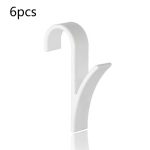 Handtuchhalter zum Aufhängen im Badezimmer, Hakenleiste aus Kunststoff – Bild 4