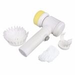 5-in-1-Multifunktions-Elektro-Haushalts-Zauberbürste ABS-Nylon-Küchen-Badewannen-Reinigungsfenster-Bürstenreiniger, 5 in 1 Brush