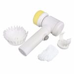 5-in-1-Multifunktions-Elektro-Haushalts-Zauberbürste ABS-Nylon-Küchen-Badewannen-Reinigungsfenster-Bürstenreiniger, 5 in 1 Brush – Bild 3