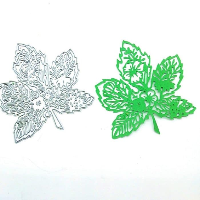 Ahornblatt Kohlenstoffstahl Messer Mold DIY Schneidbuch Album Grußkarten Machen Schimmel – Bild 2